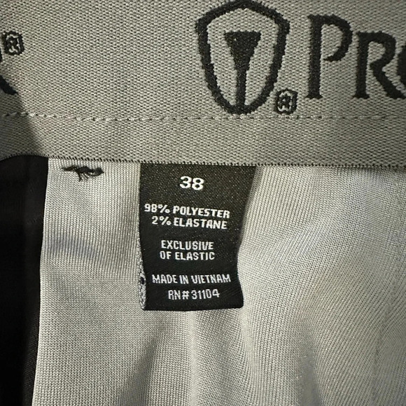 ProTour Men’s Black Golf shorts. Size 38 - Picture 4 of 4